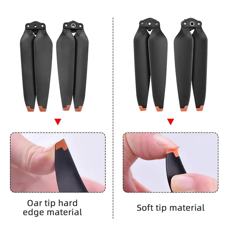 SNQP Faltbare Propellerblätter für DJI Mavic 3 3C 3Pro 3T 3E Matrice 4T 4E Ersatzpropeller Ersatzteile Zubehör – Detail 4