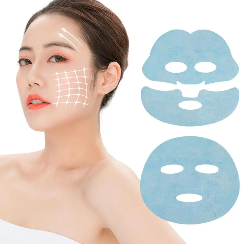 Collageenfilm Papier Oplosbaar Gezichtsmasker Peptide Hert Bot Nano Masker Wang Voorhoofd Ooglap Doek Gezichtshuid Verzorgingstool