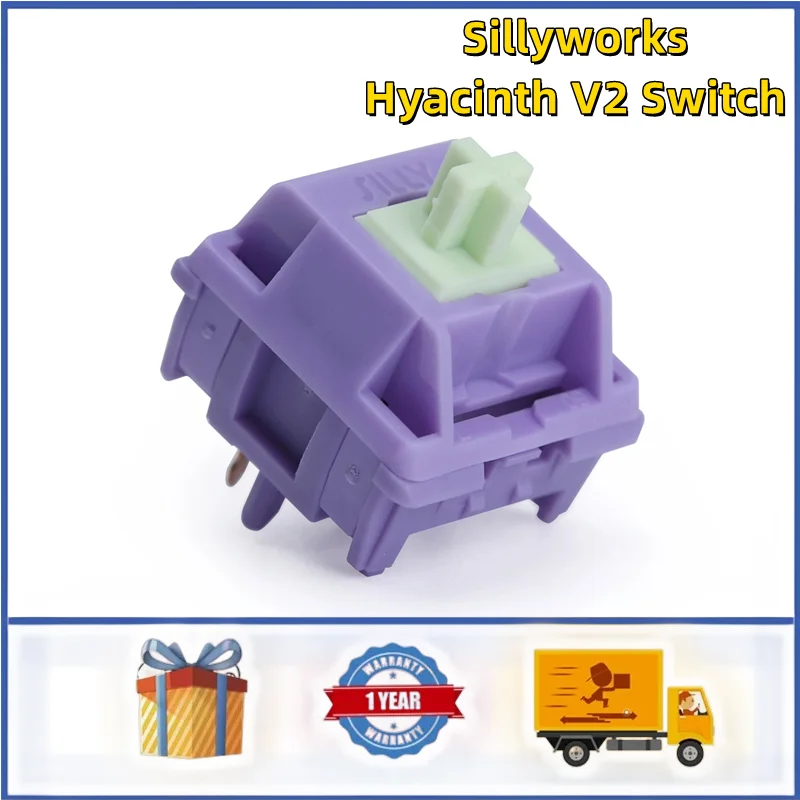 

Sillyworks Hyacinth Switch V2 Mechanical Keyboard MX Structure Linear Axis switch Switches