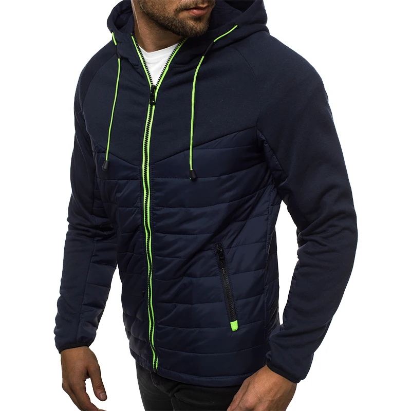 DIY Customize Your Logo Fashion Zipper Jacket Printed Sports Hoodie Comfortable High Quality Men's Casual Jacket