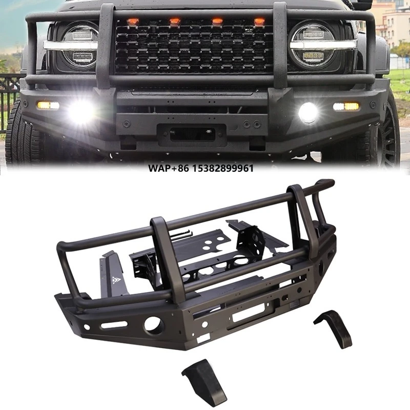 High Quality Manganese Steel Bull Bar Easy Installation ABS Bumper Kit for Tank 300 Auto Parts Auto Body Upgrade Manufacturing