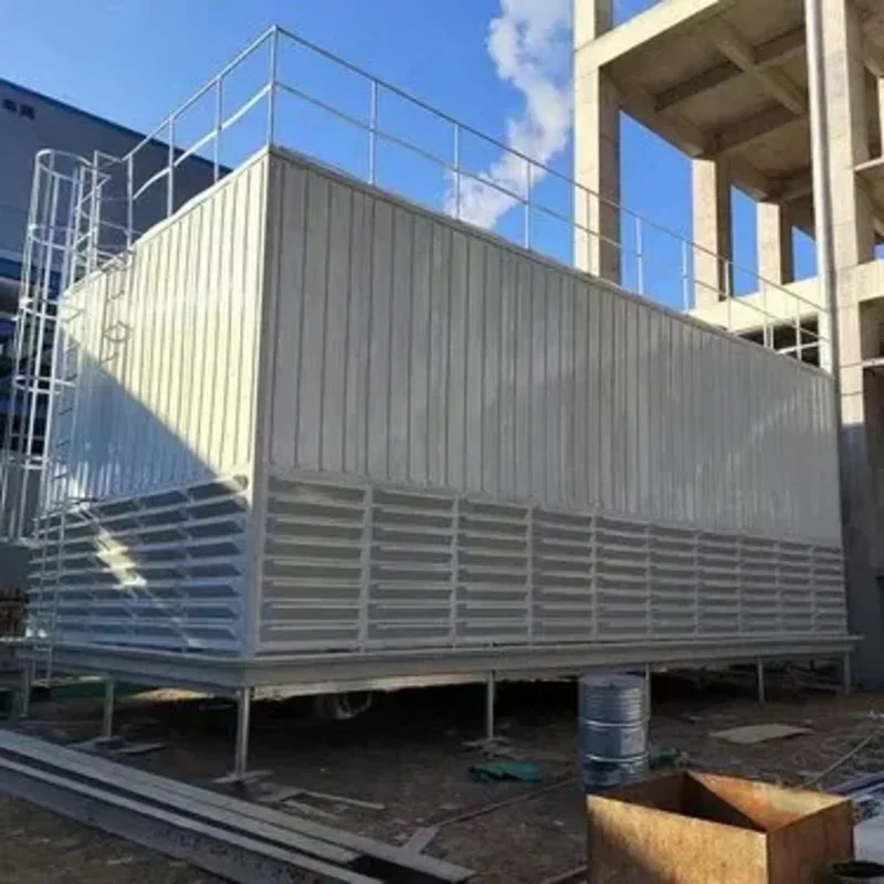 

High temperature tower square all steel Industrial cooling water tower Square cooling tower for industrial equipment cooling
