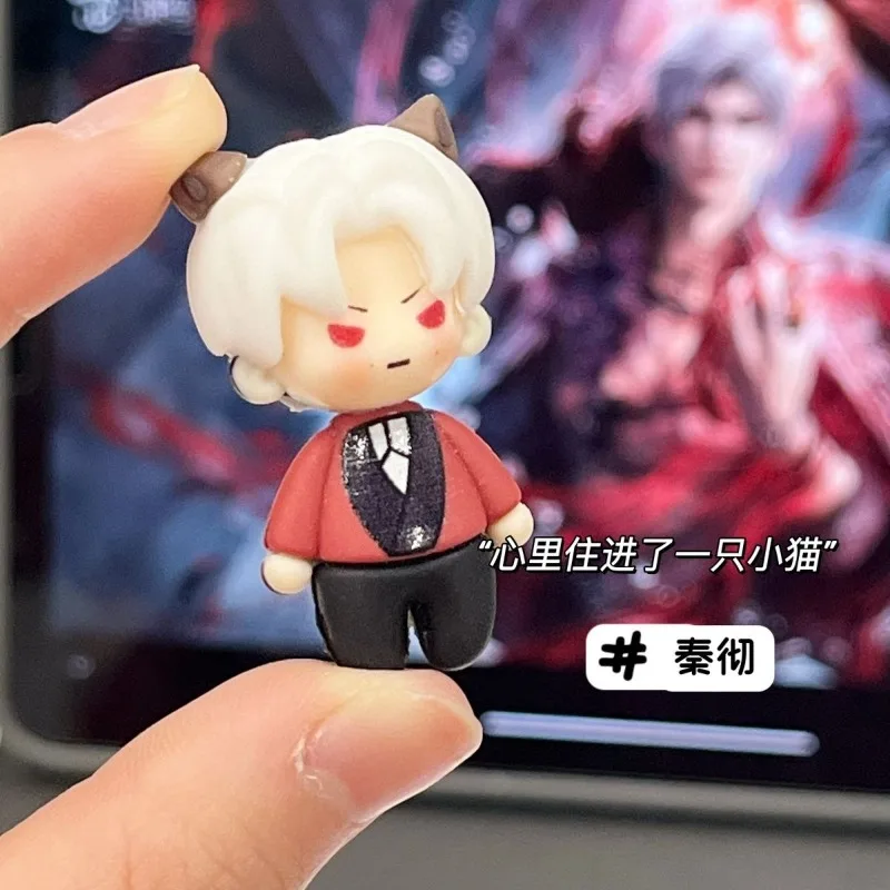 ความรักใหม่และ Deepspace Sylus Caleb Zayne Rafayel Xavier การ์ตูน Q Edition รูปสร้างสรรค์เกมอุปกรณ์ต่อพ่วงโต๊ะเครื่องประดับของขวัญ