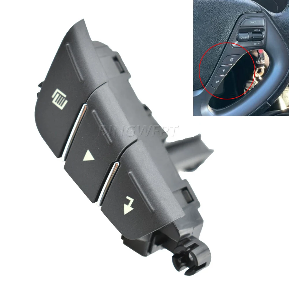 Steering Wheel Button Switch For KIA CERATO 2017 For K3 /K3S / Rio 3 2014-2016 For Ceed JD 2012-2014 Separate to Sell