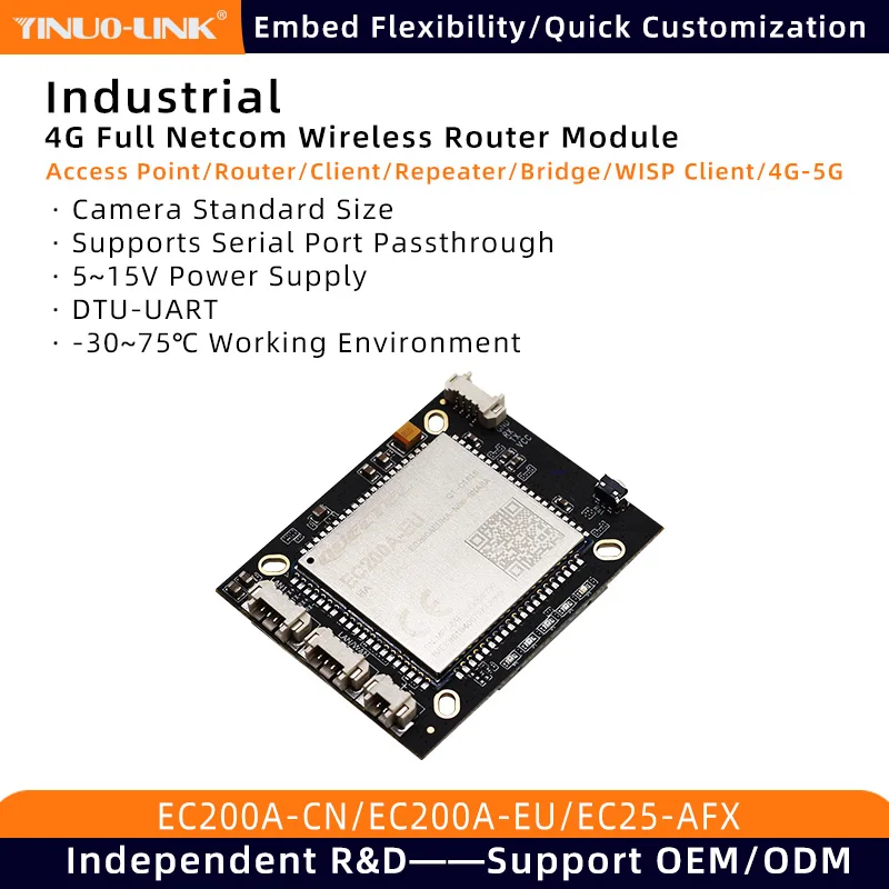 N3 40*50mm MINI 2.4G IoT Module Modem With Sim Card 4G Wifi Router LTE CPE Network Hotspot Board With Antenna