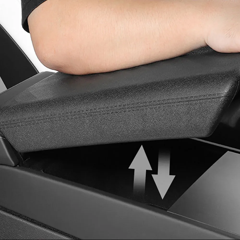 

for Tesla Model 3 Highland 2024 2025 TPE Soft Case Car Center Console Arm Rest Lid Auto Central Armrest Box Pad Cover