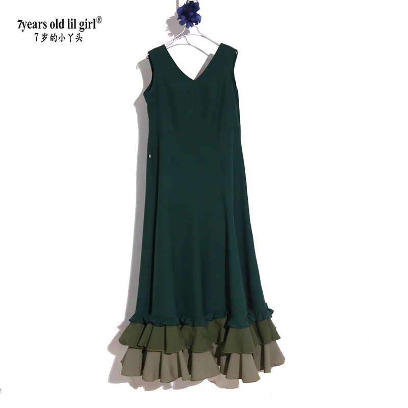 Spaanse Dansjurk Flamenco Oefenrok Draag Dames EK14