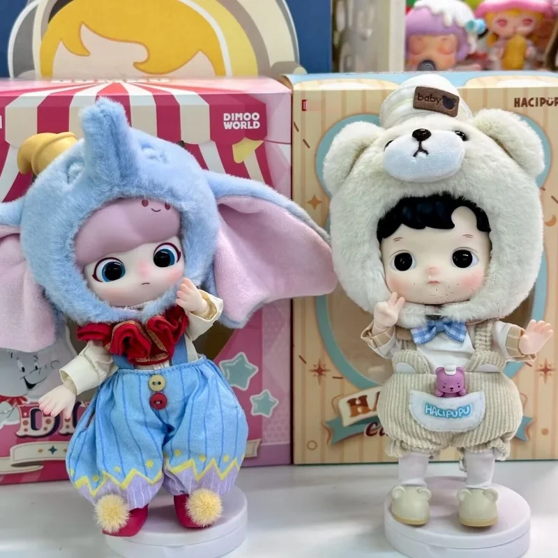 

Genuine original Hacipupu Captain Bear Anime Figure Movable Joint Change Clothes Doll Kawaii Action Figure Collect Model Toy