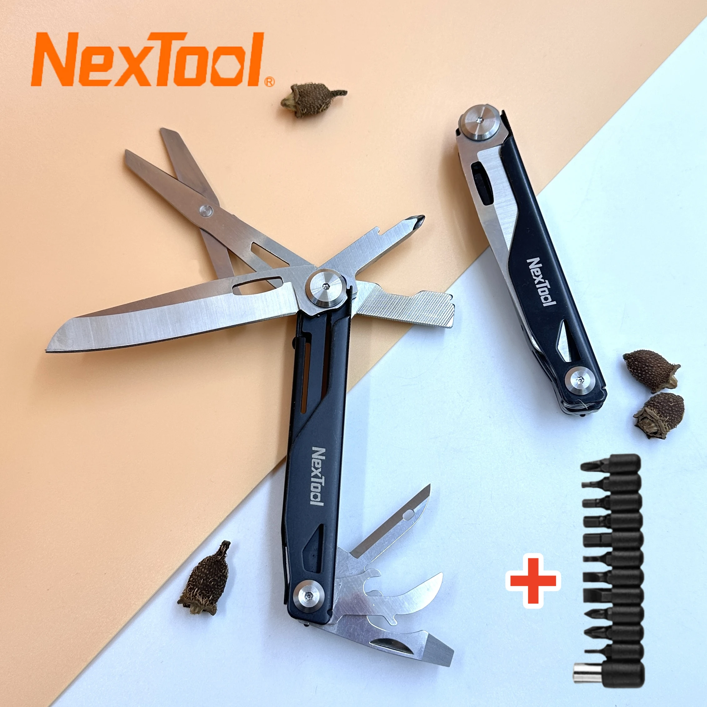 

NexTool 12-в-1 EDC Мультитул Складной нож Открытый карманный нож Набор для выживания Ножницы Ручные инструменты Отвертка