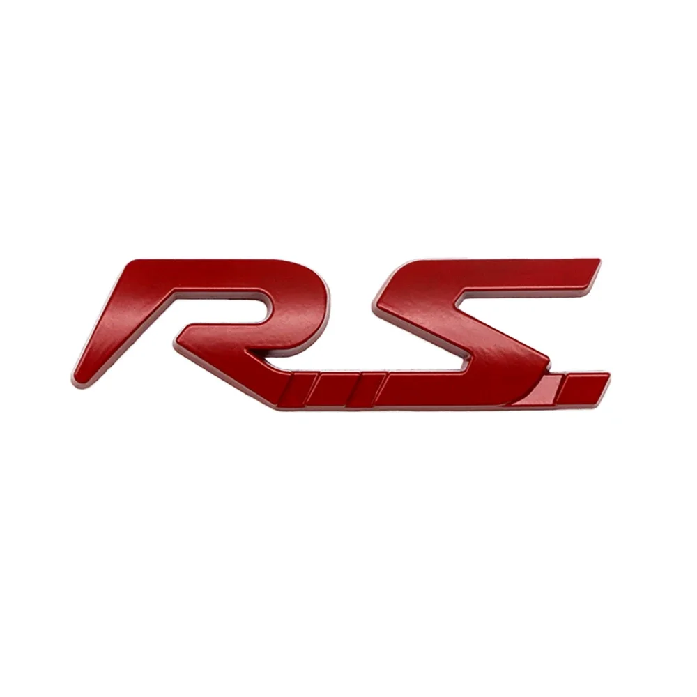 سيارة ثلاثية الأبعاد GT RS الرياضة شعار سيارة الخلفي الجذع شعار شارة ملصق لرينو لوجان كليو ميجان كانجو 1 2 3 4 كابتور اسبيس توينجو