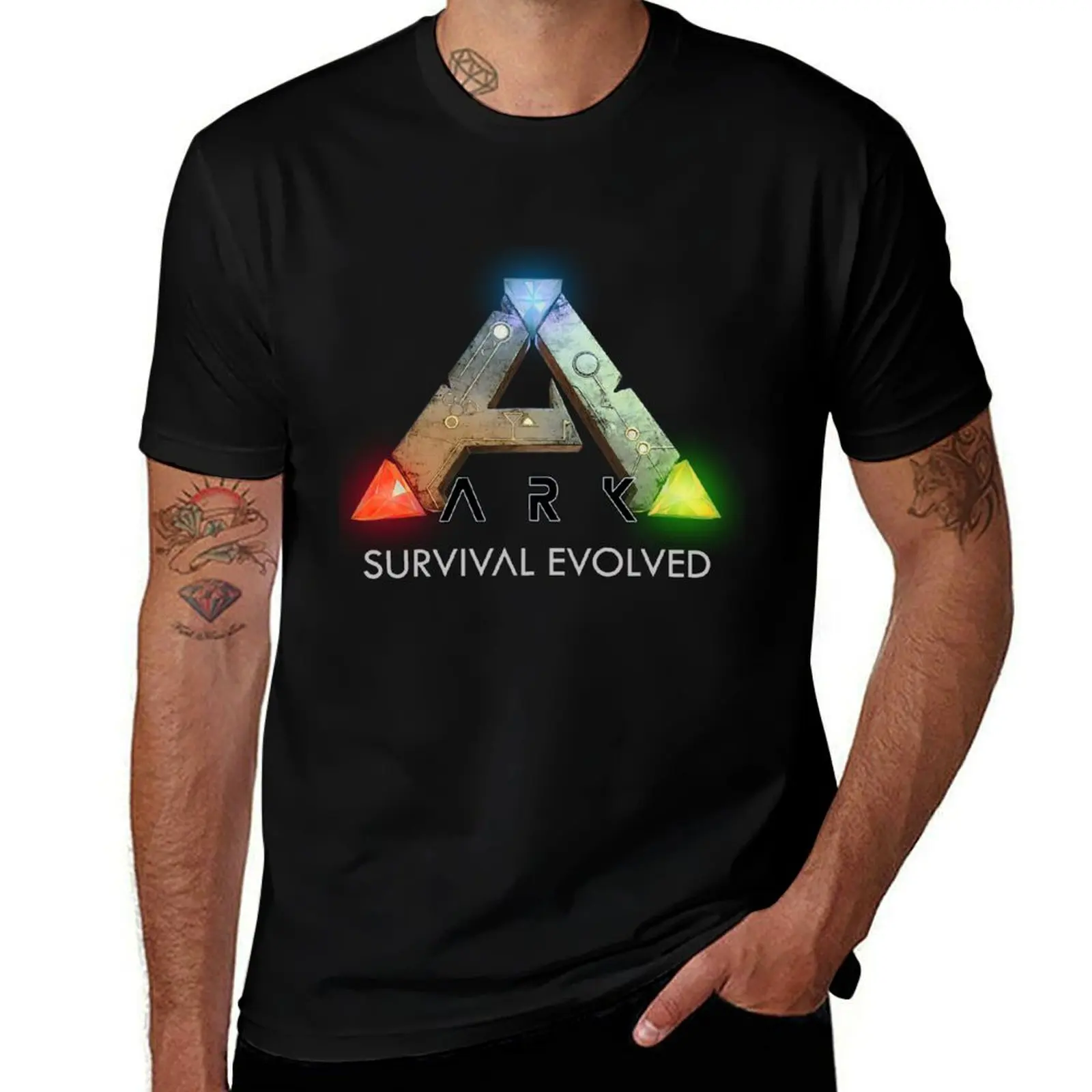 Ark Survival Evolved T-Shirt man t shirt blanks designer t shirt men