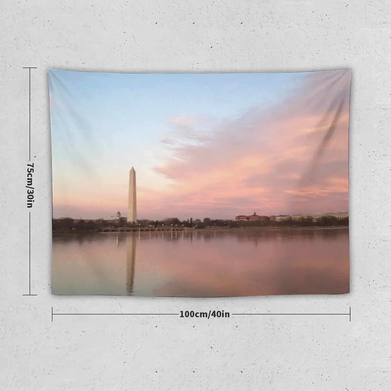 Washington Monument Tapestry Room Decore Aesthetic Home Decor Aesthetic Tapestry