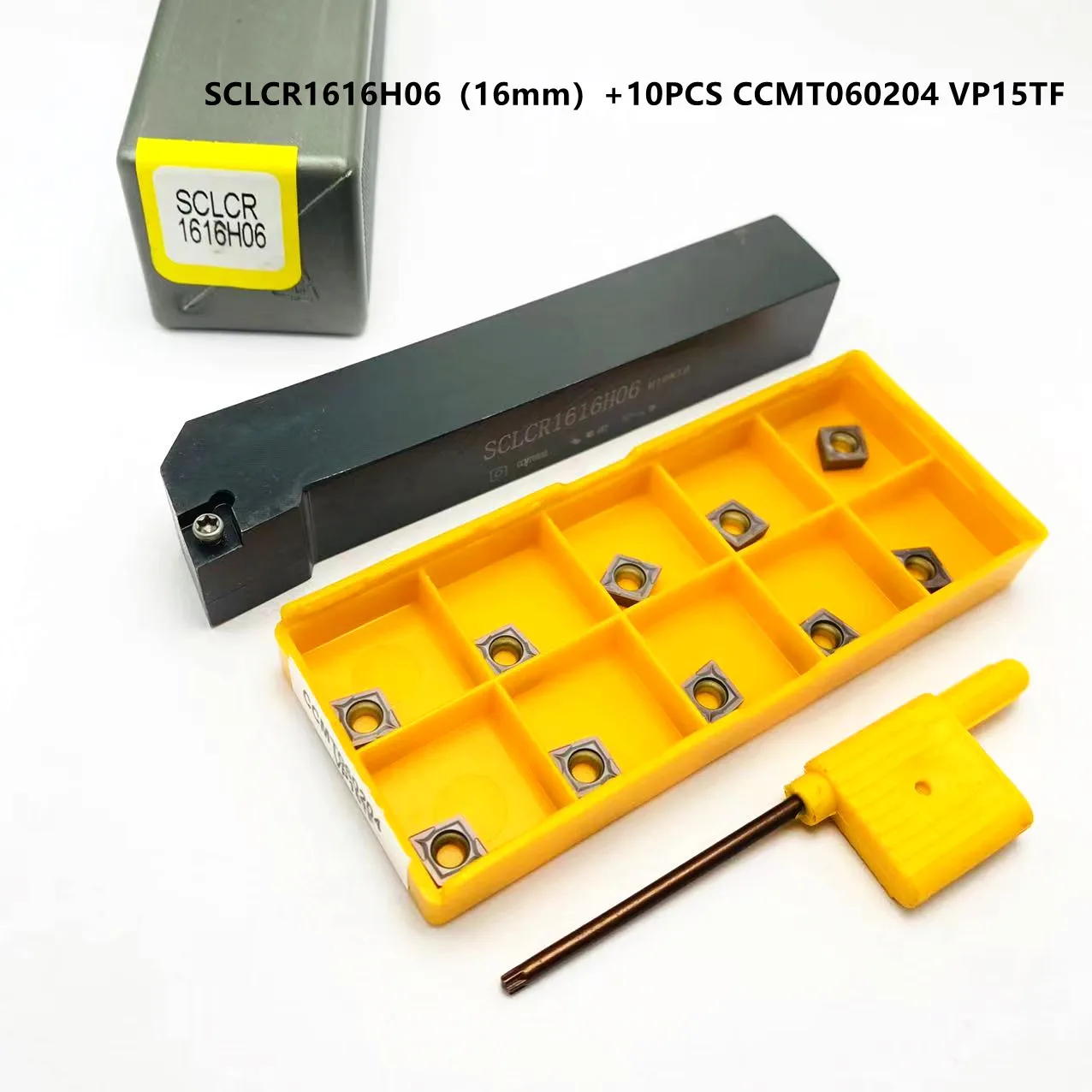 PREMIUM SCLCR1212H06 DREHMASCHINE Werkzeughalter Mit CCMT060204HM Vp15tf Einsatz 405464426730