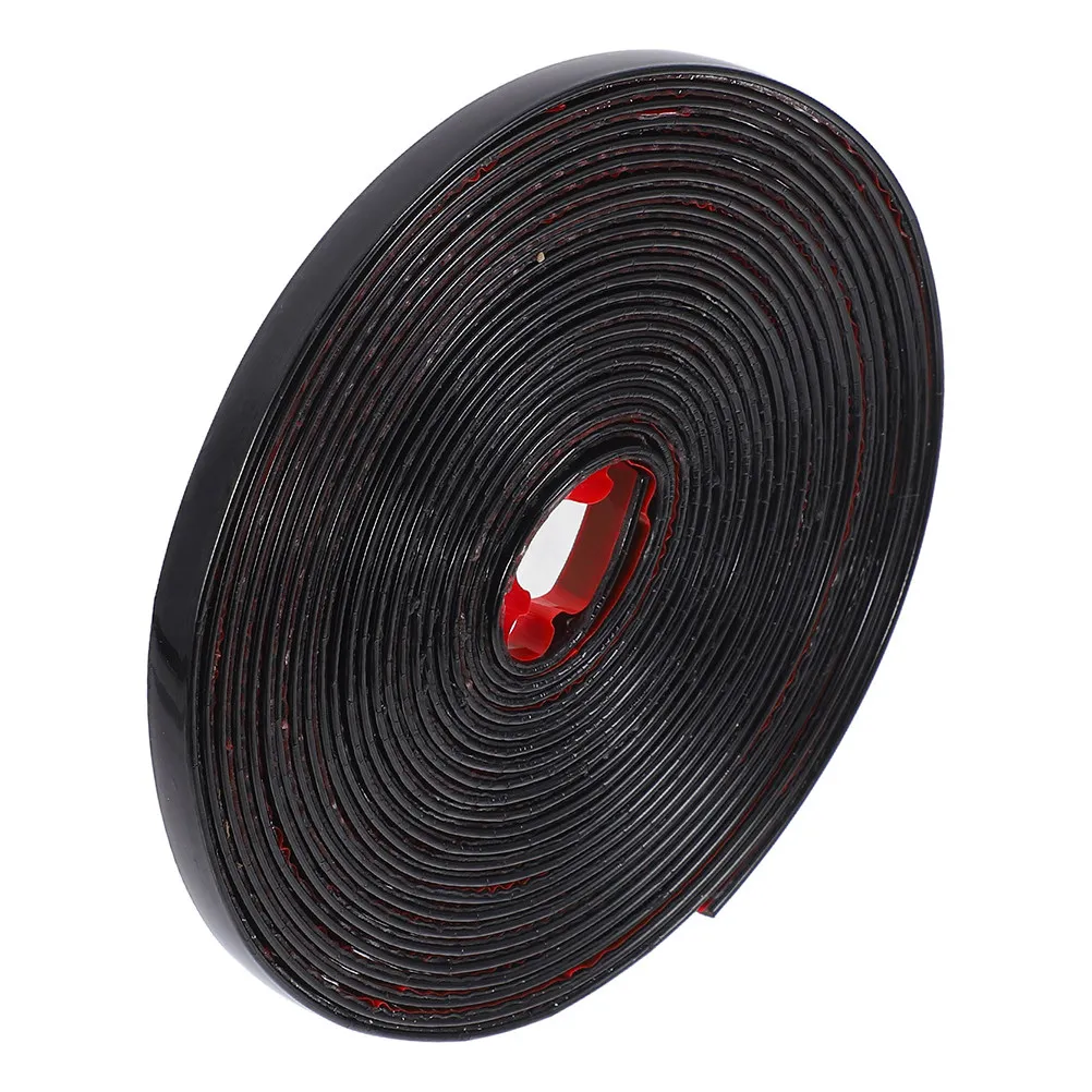1 Roll Peel and Stick Self Adhesive Plastic Wall Moulding Trim Decorative Edging Strip for TV Background Walls Home Decoration