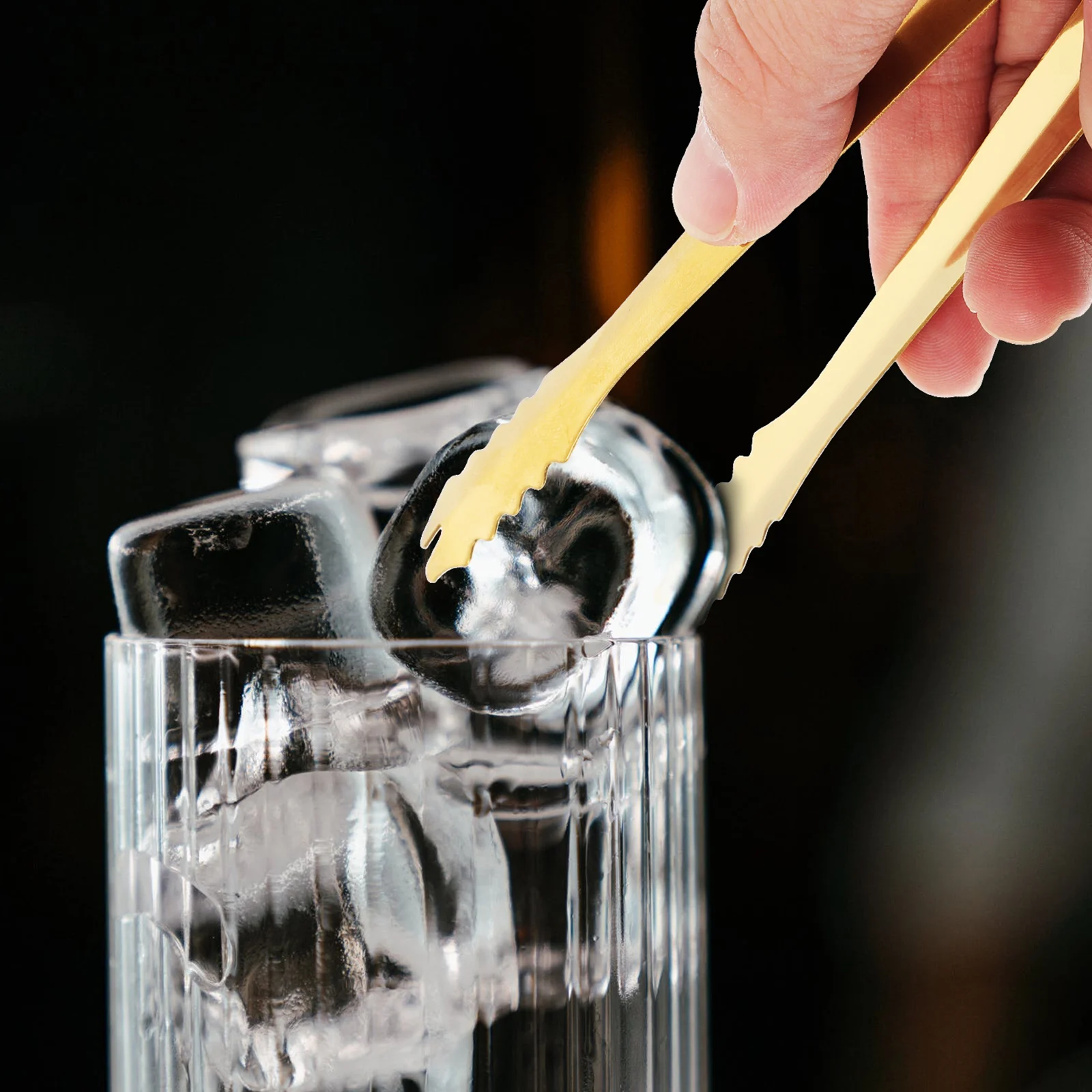 

1Set Ice Shovel Stainless Steel Multi-Function Scoop Tong for Ice Cubes Large Balls Nuts Candy Kitchen Supply