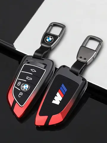 BMW G30 G20 X1 X2 X3 X4 X5 X6 X7 520 525 320i G01 G02 G05 G11 F15 F16 차량 키 커버 케이스 보호 쉘 키체인
