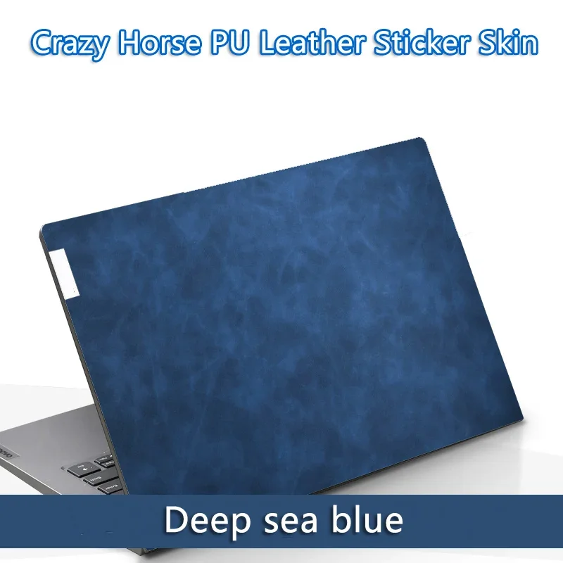 Funda adhesiva de piel sintética Crazy Horse para Lenovo ThinkPad X390 X280 X270 X260 X250 X240X 240S X230 X230S Notebook PC