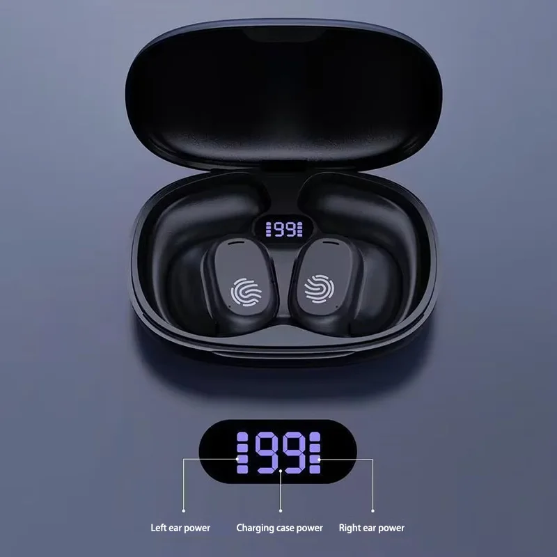 Bezprzewodowe słuchawki Bluetooth, zestaw słuchawkowy TWS, bezprzewodowe słuchawki douszne, słuchawki z redukcją szumów i mikrofonem, słuchawki 2026. — zdjęcie produktu 5