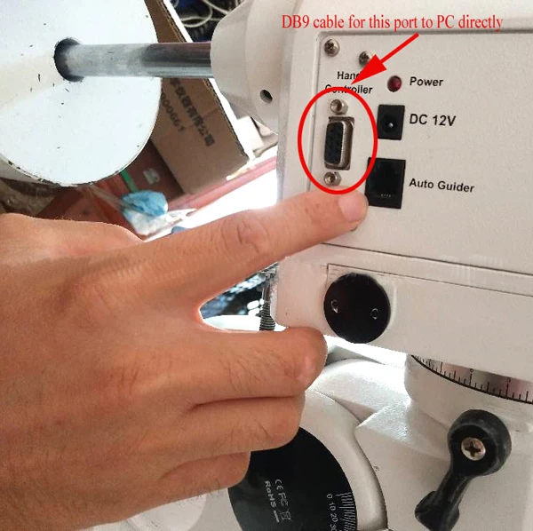 Sky watcher eq6, neq6 sky watche eq6 pro montage an pc eqmod eqdir hand controller kabel, usb zu db9 männlich uart kabel