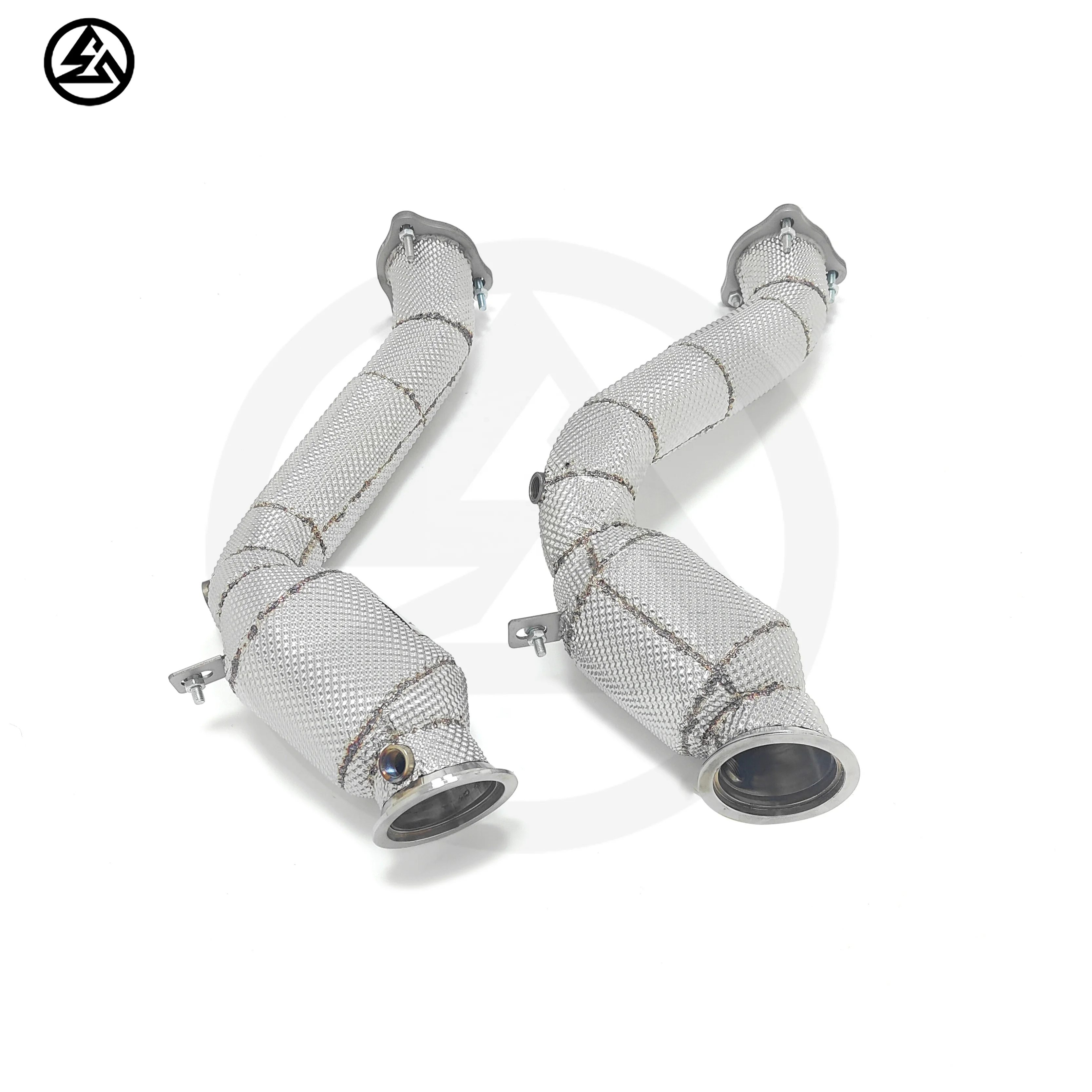 Collettore tubo di scarico ODM Sport Cat Downpipe per Porsche Cayenne 958 958.1 958.2 3.6T 2011-2017