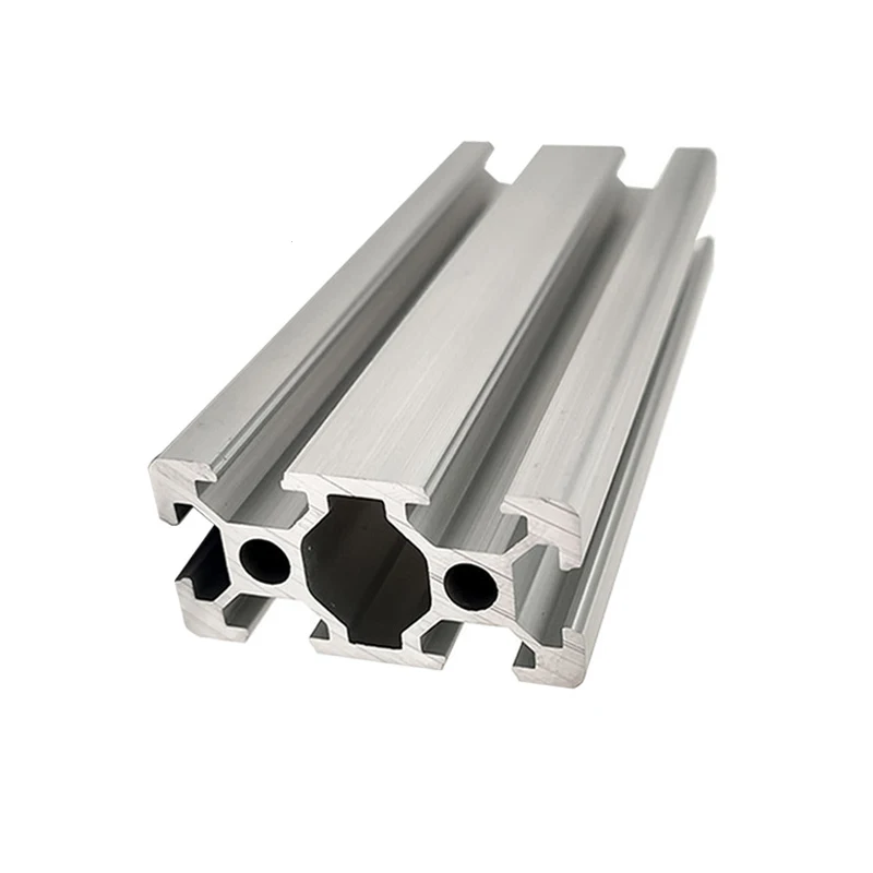 EU 2040 T-slot Aluminum Profile 100 150 200 250 300 350 400 450 500 550 mm Linear Rail Extrusion CNC 3D Printer Parts