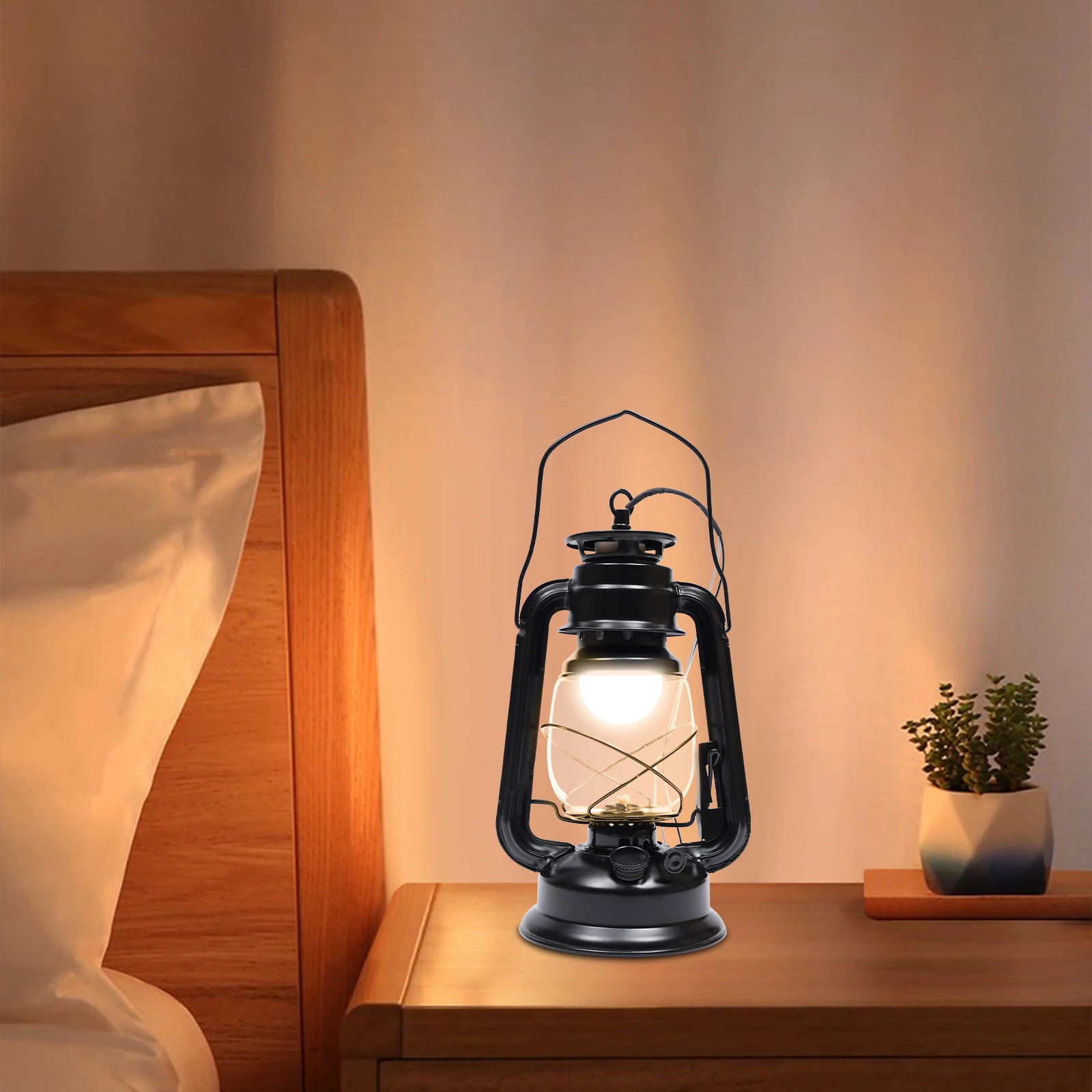 شمعدانات جدارية ريترو عتيقة عتيقة فانوس ريفي مصباح الجدار الشمعدان تركيب المصابيح مزرعة الجدار الخفيفة للممر (أسود 1 قطعة) #4