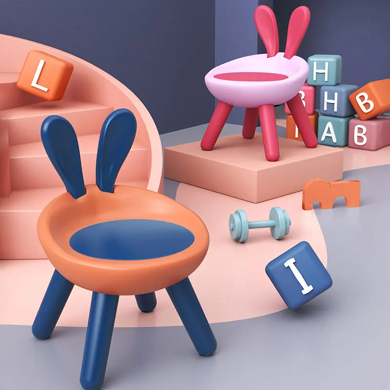 

Child Room Furniture Small Chair Nursery Beach Girl Camping Folding Children Baby Plastic Chairs Chaise Enfant Kindergarten LT