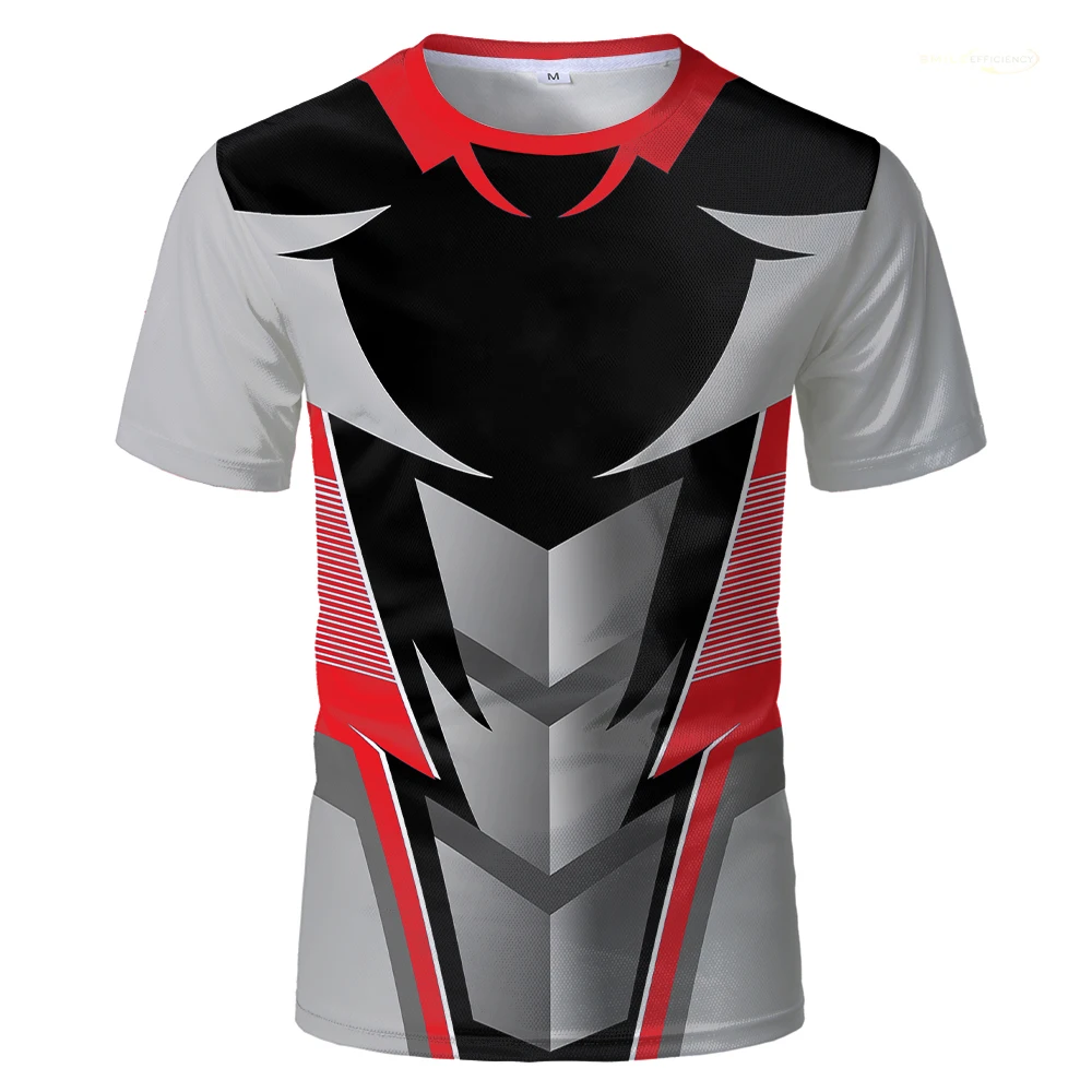 2024 New Mecha Style Fashion Men's T-shirts Christmas Gift Children's Trendy t shirt Outdoor casual Unisex boy Sports Tops image 2