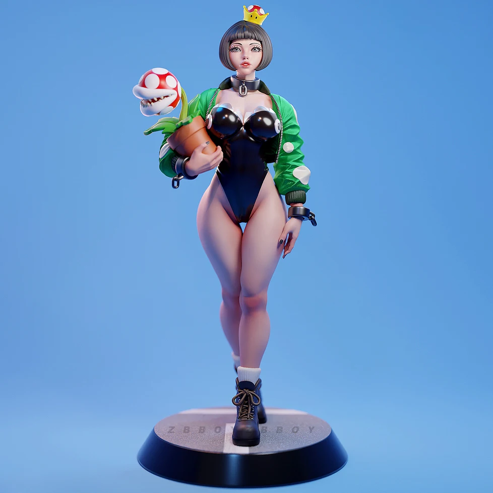 The height of man 38mm 50mm 75mm  Resin model kit self-assembly and coloring （3D Printing ） TD-7262/3D