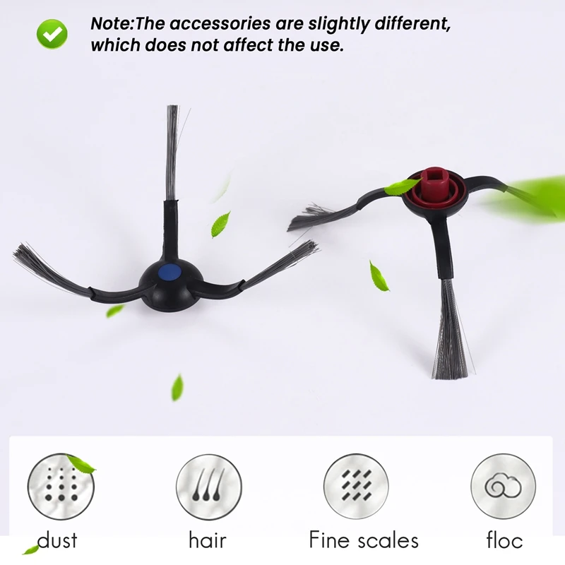 SANQ 메인 사이드 브러시 헤파 필터 걸레 천 액세서리 교체 부품, Yeedi C12, C12 플러스, C12 프로 플러스용