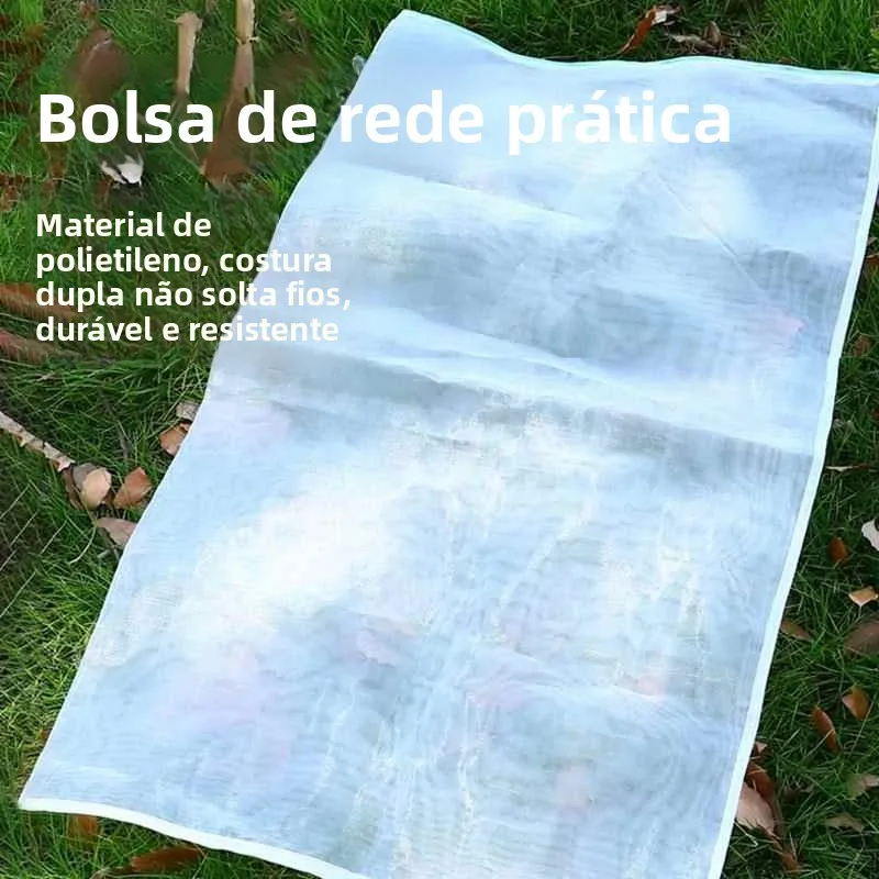 Saco de Malha de Nylon para Serpentes, Espo, Trançado, Respirável, para Criação de Animais Aquáticos, Saco de Armazenament...