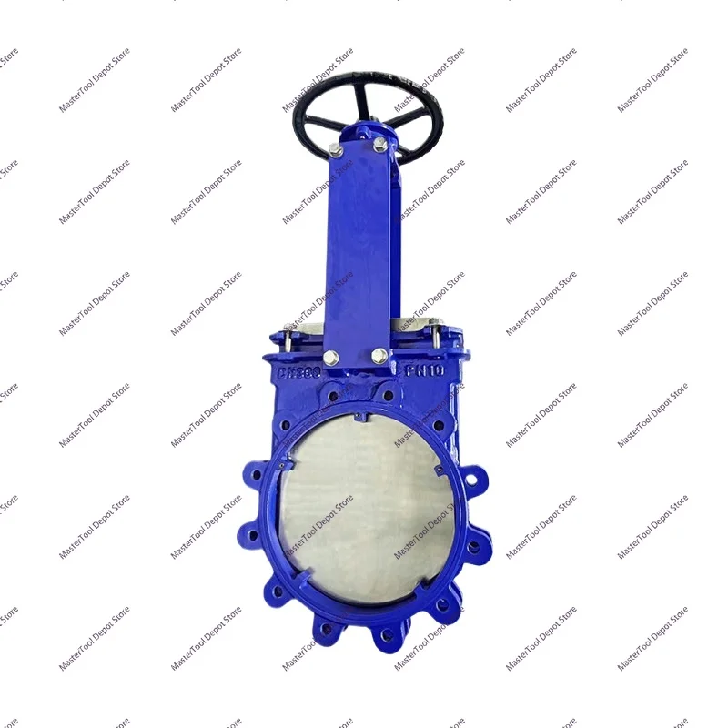 Manual Cast Steel Plum Blossom Open Stem Slurry Valve Mud Slurry Discharge Blocking Valve DN65