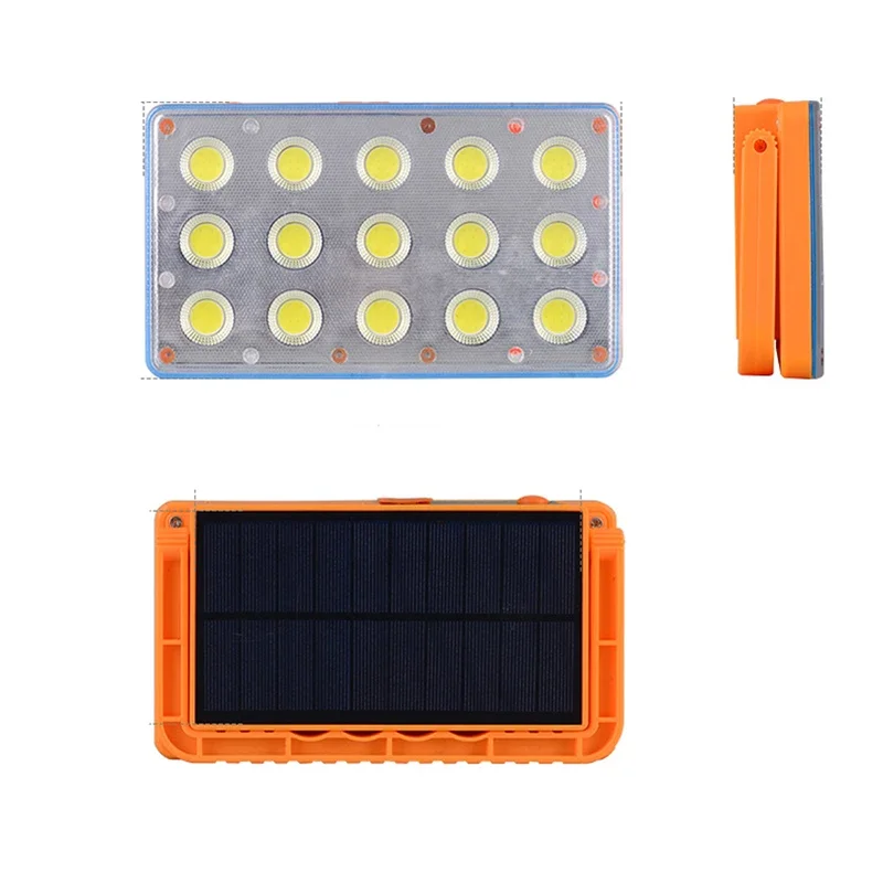 Hot Selling LED Light Outdoor Camping Battery Life Portable LED Rechargeable Light Mobile Phone Charging Solar Emergency Lamps