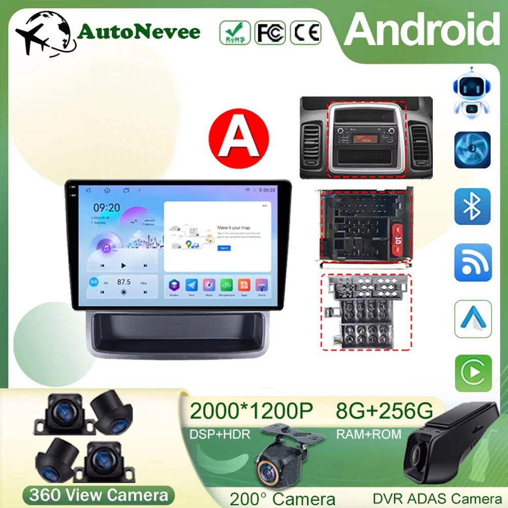 

5G Wi-Fi плеер для Renault Trafic 2001-2010 OPEL Vivaro 2006-2010 Nissan Primastar 2006-2014 автомобильный радиоприемник Android мультимедийное видео