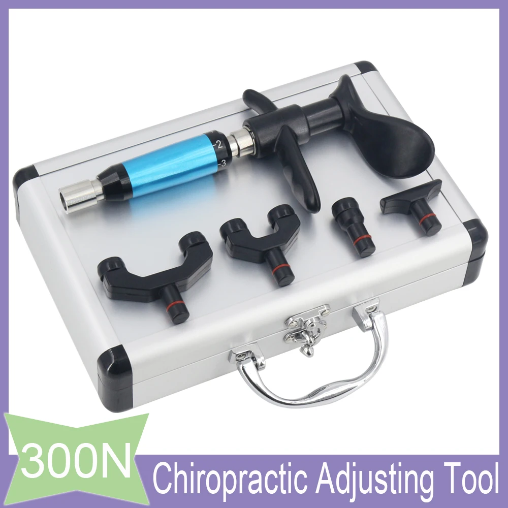 

300N New Manual Chiropractic Adjusting Tool Correction Spine Physiotherapy Body Massage Muscle Pain Relief Massager