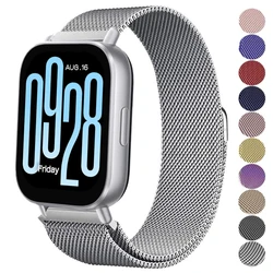 Magnetic Loop Strap for Redmi Watch 5 Lite Stainless Steel Bracelet For Xiaomi Redmi Watch 5 Active Lite Metal Band Mesh Correa
