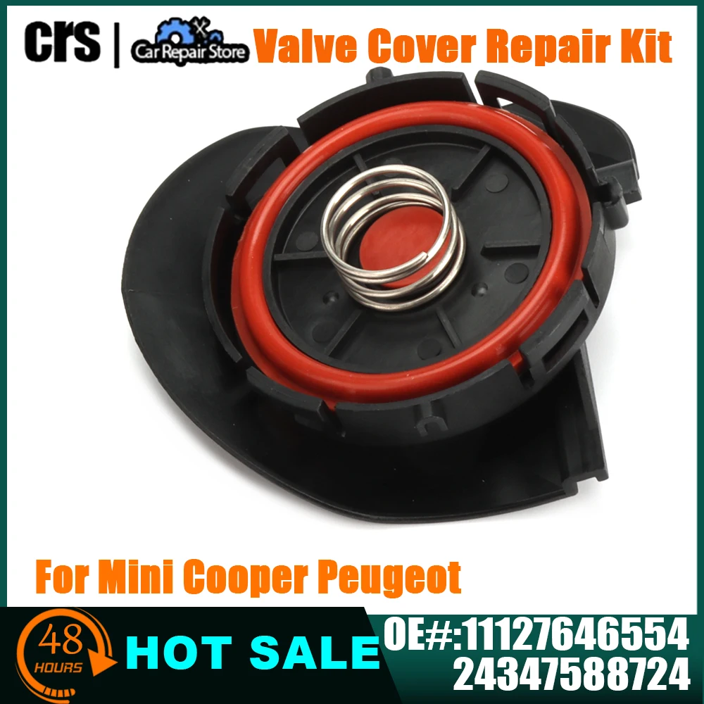 

11127572724 PCV Valve Cover Repair Kit For Mini Cooper 2007-2016 R56 R55 R57 R58 For Peugeot 207 307 11127567162 11127533799