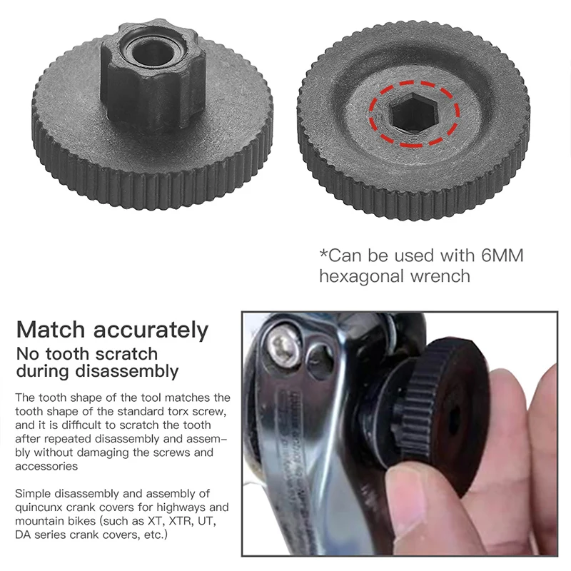VXM in 1 Bottom Bracket Wrench Tool , Compatible with SRAM DUB, SHIMANO BSA / FC-25 / FC-24, CNC AL7075 DUB-BSA TOOLS