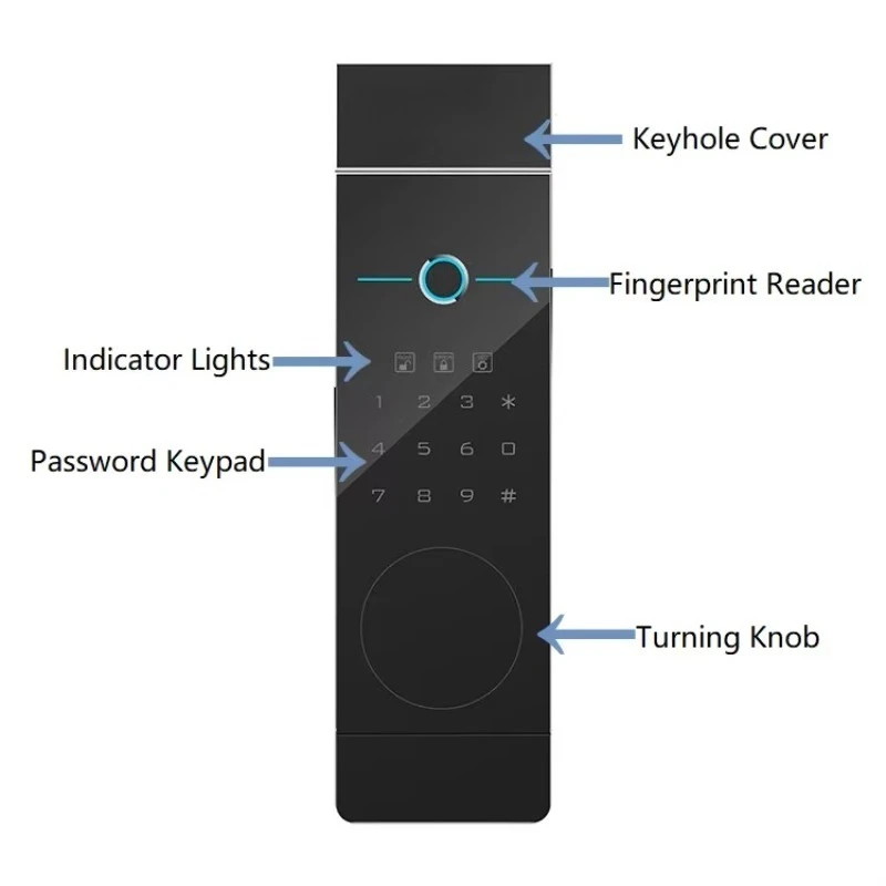 2,7 kubieke voet grote grote elektronische kluis voor thuishotel zakelijke kluis vingerafdruk