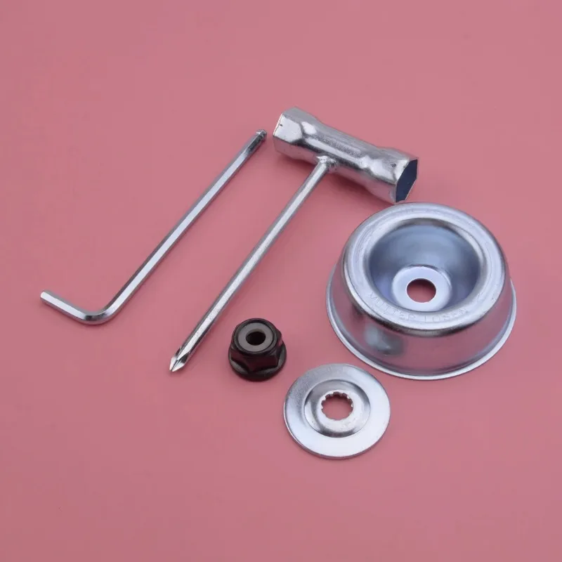 

Suitable for string trimmer brush cutter 4126-642-7600 5-piece blade adapter accessory maintenance kit 4126-713-3100