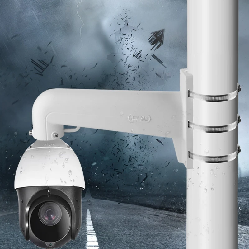 

Алюминиевый настенный кронштейн Hikvision Dahua Ptz, кронштейн для купольной камеры, калибр 1,87 дюйма, вертикальный кронштейн + обруч 7,8 дюйма