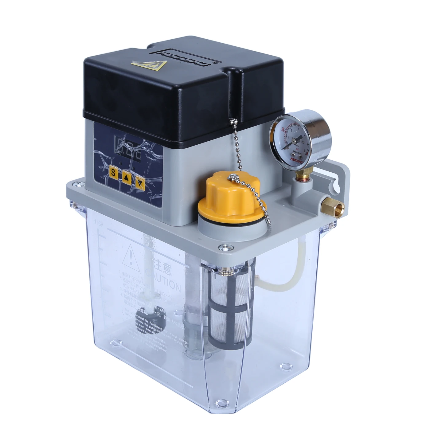 Fully Automatic CNC Lubrication Pump 220VAC Gear Pump CNC Lathe Semi-Automatic PLC Control Machining Center Oil Supply