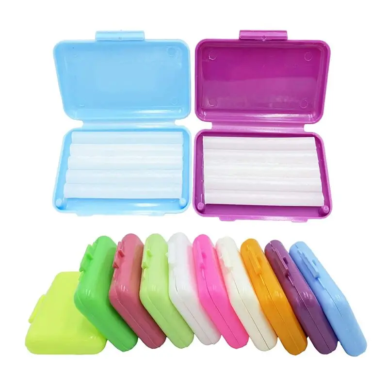 1Pcs Dental Holes Disinfection Endo Box 4 Colors Dental Diamond Burs Holder Autoclave Sterilizer Case Burs