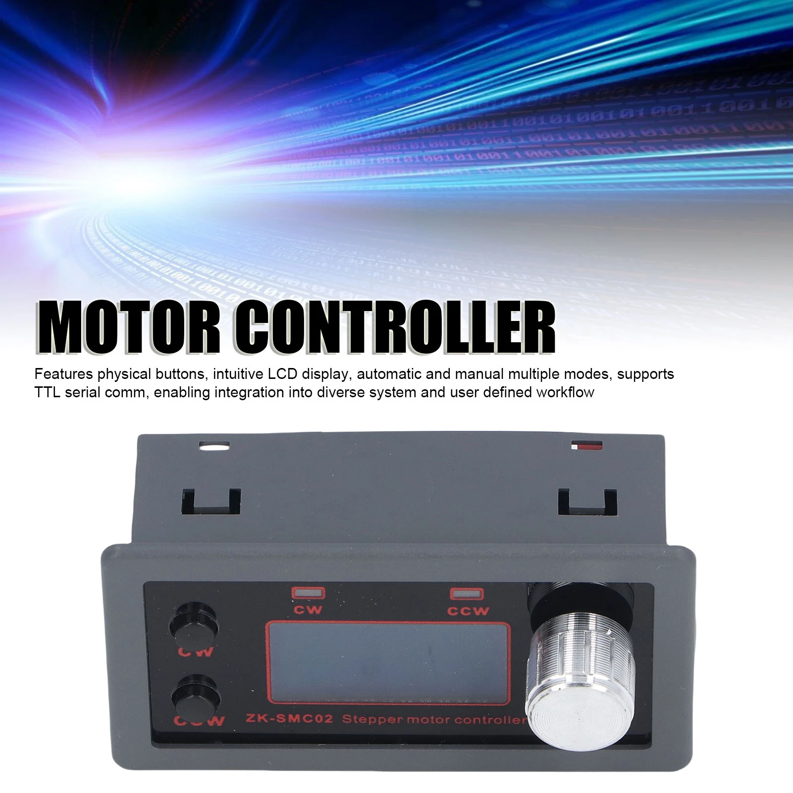 

Single Axes Motor Controller Acceleration Deceleration Forward Reverse Rotation Stepper Motor Controller for Industrial Use