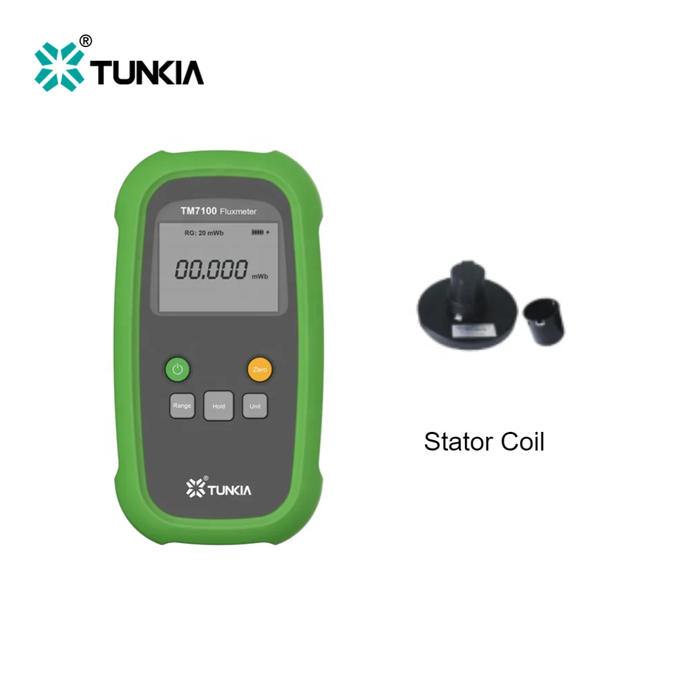 TM7100 Fluxmeter Flux Meter for Magnetic Flux Measurement Accuracy 1% 2% Range 0.2mWb To 2Wb