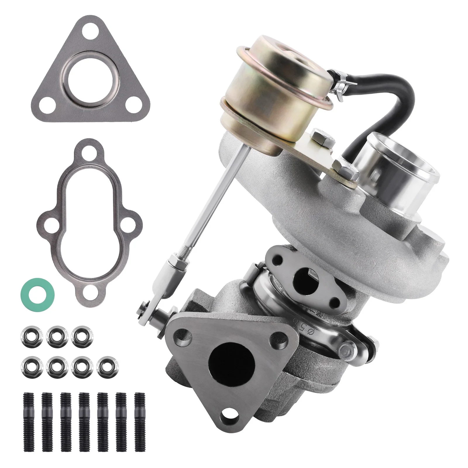 

Турбокомпрессор для двигателя Kubota D1105T V1505T V-1505-T D1105-T, 1.5 л, 1499 куб. см, 40 л.с., дизельный