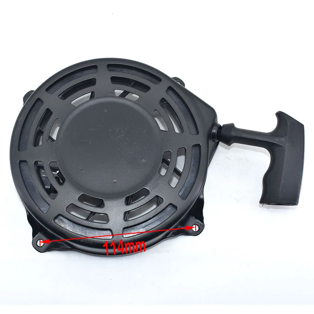 Black Parts Replacement Tool Pull Recoil Starter 497680 Toro Lawn Mower Metal Plastic Assembly For Briggs Stratton