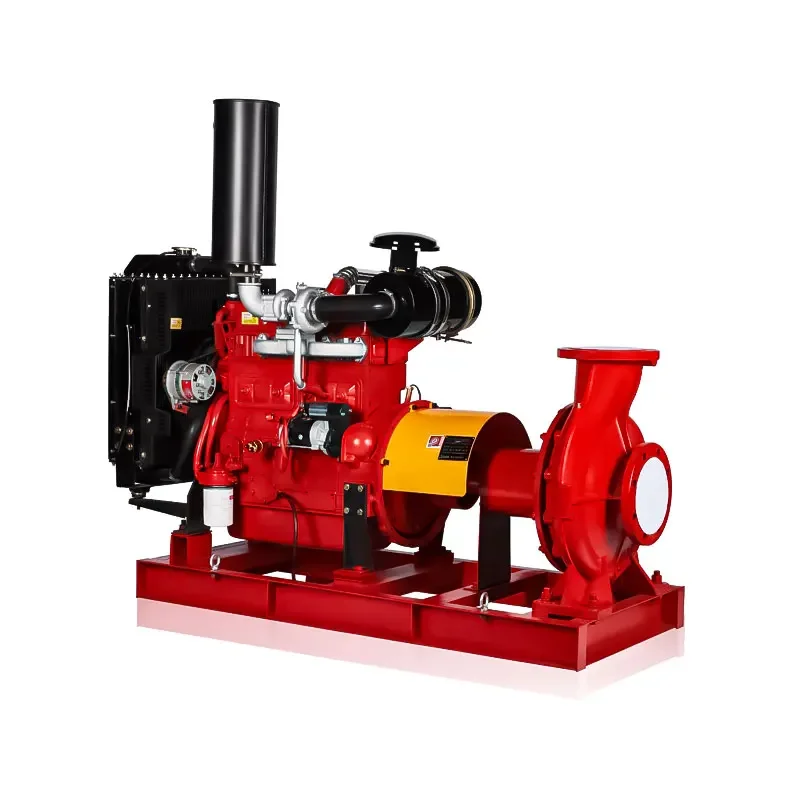 Technology leading industrial water supply diesel pump Horizontal single-stage pump High water pressure fire pump