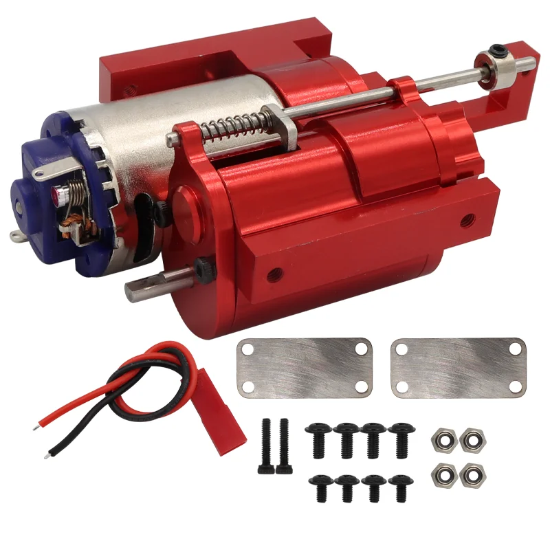 Three-Generation Full Metal 2 Speed Gearbox Transmission For WPL B1 B14 B24 C14 C24 MN D90 D91 MN96 1/12 RC Car Parts