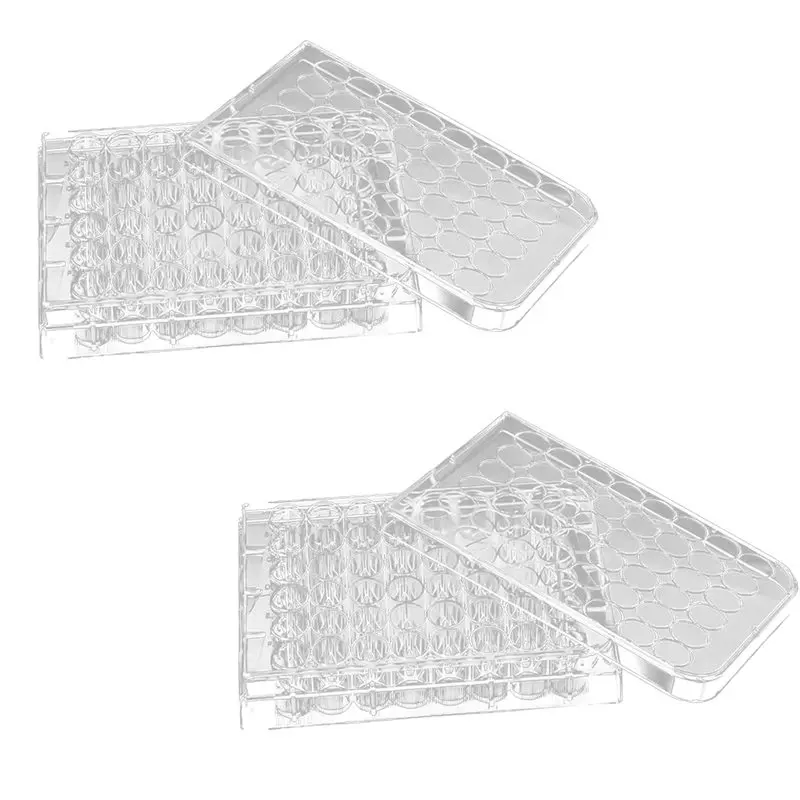 

AT82-48-Well Tissue Culture Plate для лабораторного оборудования, 2 шт., прополитерация клеток и бактериальная культура